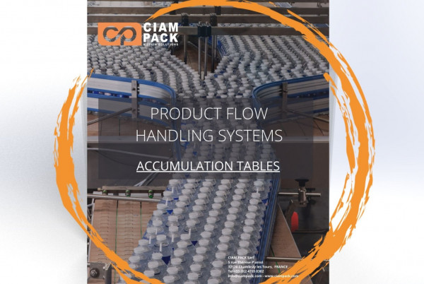 Product flow handling systems  ACCUMULATION TABLES